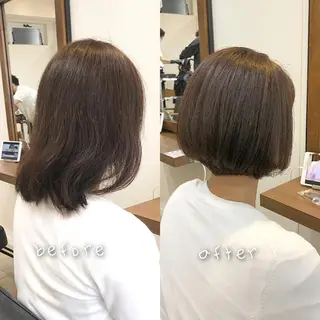 ショート カラー 🌿理想を叶える🌿 似合わせ🌟RISAのヘアスタイル
