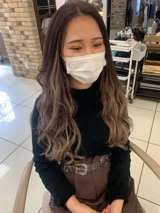 ロング カラー 羽エクステ🩷 🤍まき🤍のマツエク・マツパデザイン