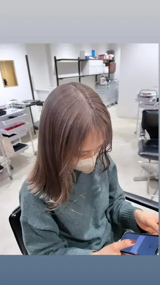 ミディアム 艶髪 mayuka💖のヘアスタイル
