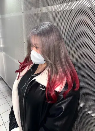 ロング カラー 中川 もえか【明石】のヘアスタイル