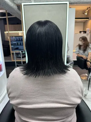 ミディアム カラー 吉満 翔のヘアスタイル
