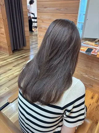 セミロング 土屋 永のヘアスタイル