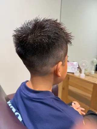 メンズ キッズ 桑原 理紗のヘアスタイル