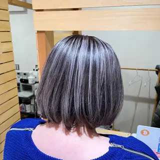 ショート カラー パーマ ✨髪質改善🎨 杉本賢人のヘアスタイル