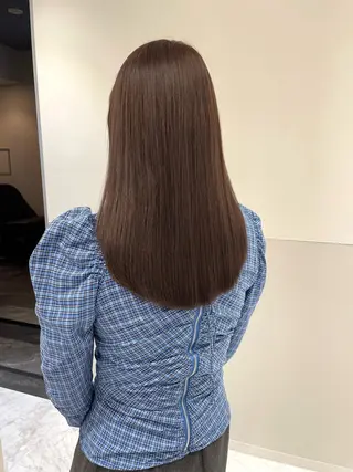 ミディアム カラー GPIP 近藤沙樹のヘアスタイル