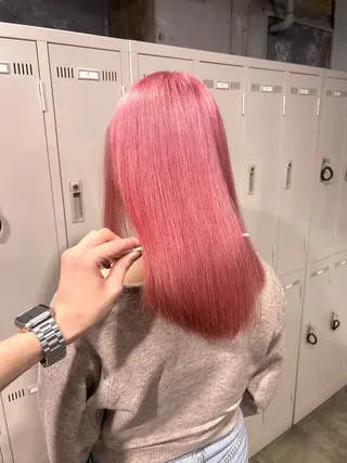 ショート カラー パーマ ヘアアレンジ メンズ 【縮毛矯正ブリーチ】 MANATO🌈のヘアスタイル