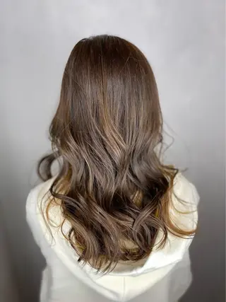 ロング カラー BROCANTE立川 karasawa.nのヘアスタイル