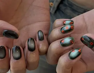 ネイル By moonネイル 🌷ワンホン/韓国風のネイルデザイン