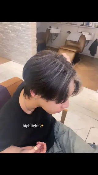 カラー メンズ カラー特化☁️🌈 風見　流々香のヘアスタイル