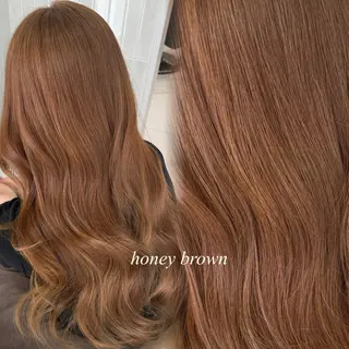 ロング カラー レイヤー/ブリなしW 美玖のヘアスタイル