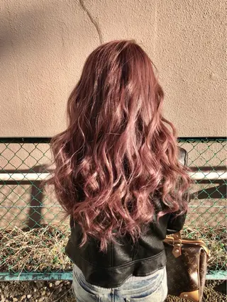 ロング カラー ライブトレア YOSHIKIのヘアスタイル