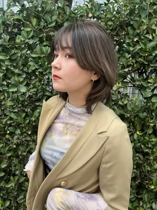 ミディアム 🌱艶髪カラー🌱 Karinのヘアスタイル