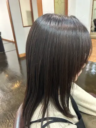 ミディアム カラー 康本将輝 ♦️髪質改善♦️のヘアスタイル