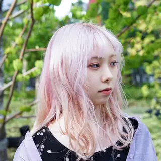 ロング ボブ/レイヤー /河内温太のヘアスタイル