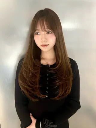 ロング nanase / レイヤーカットのヘアスタイル