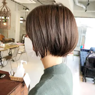 ショート すきバサミを使わない カット✂️✨郡司泰之のヘアスタイル