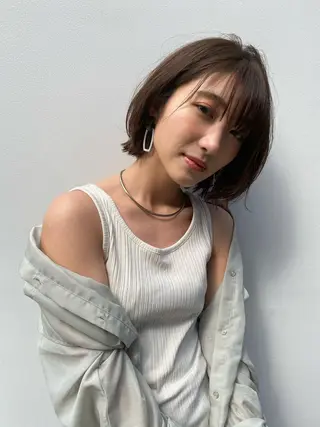 ショート 🍃透明感スタイル yu-ka🍃のヘアスタイル