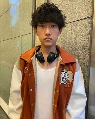 ショート パーマ メンズ 💈メンズ短髪特化 ✂︎伊藤大輝💈のヘアスタイル