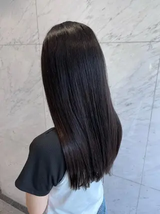 セミロング カラー ベイリコルド　アトリ 店長　宮城一真のヘアスタイル