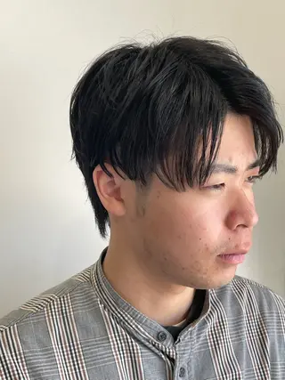 メンズ ボブモデル募集/ 青木亮太郎のヘアスタイル