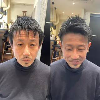ショート メンズ 💈トレサンパ 💈金山駅✂︎愛実のヘアスタイル