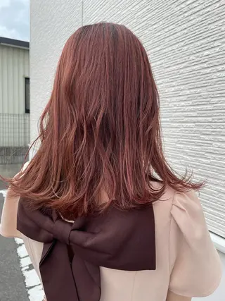 セミロング 茂木 絵梨子のヘアスタイル