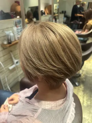 ショート 岸本 一誠のヘアスタイル