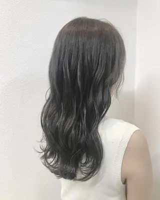 ミディアム カラー ヘアアレンジ GiseL天神カラー 髪質改善/ブリーチのヘアスタイル