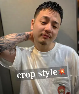 パーマ メンズ 大月 優汰のヘアスタイル