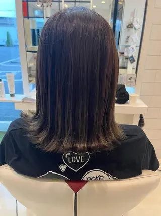 カラー メッセのみ受付 うえはらのヘアスタイル