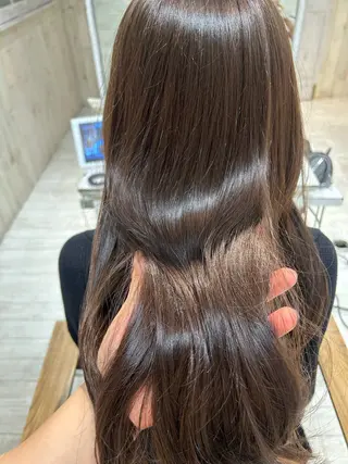 ロング JUNO HAIR 🪽比内千聖のヘアスタイル