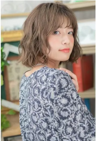 ミディアム 中野 雄介のヘアスタイル