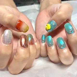 ネイル Nail ヌシん家 AKANEのネイルデザイン
