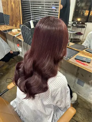 ロング オオニシ オト☁️のヘアスタイル