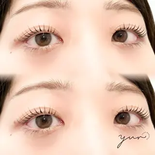 マツエク・マツパ yur西梅田 Mikuのマツエク・マツパデザイン