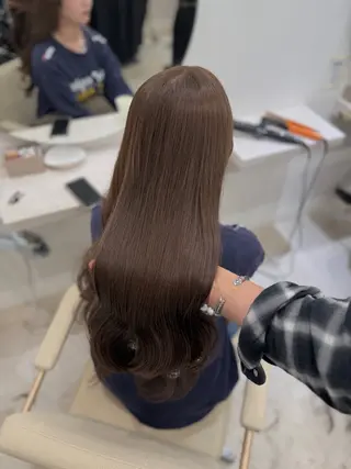 ロング 髪質改善× ブリーチなしyutoのヘアスタイル