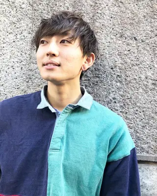 カラー ヘアアレンジ メンズ メンズ特化✂️栗原 侑也のヘアスタイル