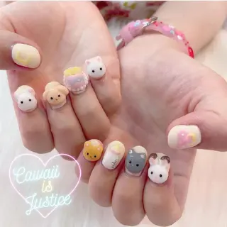 ネイル カワイイは 正義のネイルデザイン