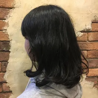 ミディアム カラー パーマ 込山 瑞帆のその他イメージ