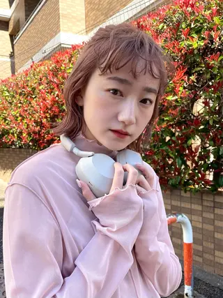 カラー 鶴井 美空のヘアスタイル