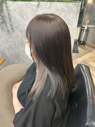 カラー 🎠🤍minami ブリーチ🤍🎠のヘアスタイル