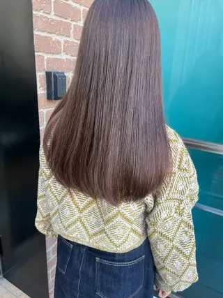 ロング カラー 久木原 ゆりのヘアスタイル