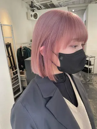 ミディアム カラー ryuei /原宿のヘアスタイル
