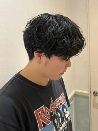 ショート パーマ 艶感暖色カラー🥀/ レイヤー / れいかのヘアスタイル