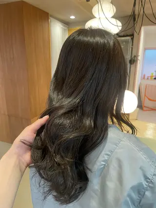 カラー 仲田 野愛のヘアスタイル