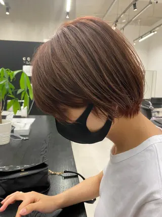 ショート カラー ヘアアレンジ 【代表】 たき〜のヘアスタイル