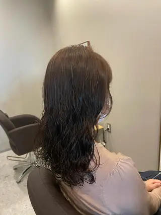 ロング パーマ 《Rounds》 rihoのヘアスタイル