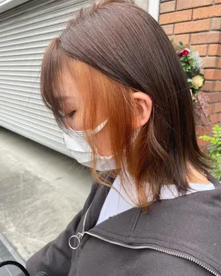 カラー Vyuha ビューハのヘアスタイル
