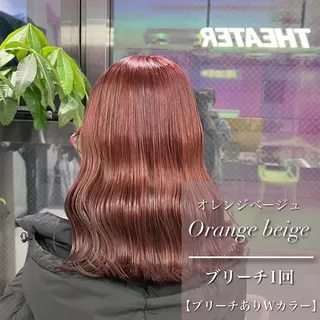 セミロング カラー 🎨ブリーチ職人 店長Takaya🎨のヘアスタイル