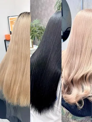 ロング カラー パーマ ヘアアレンジ メンズ キッズ 💖オタク美容師 ꒰ঌ♡モモ♡໒꒱のヘアスタイル